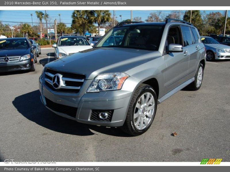 Palladium Silver Metallic / Almond/Black 2010 Mercedes-Benz GLK 350