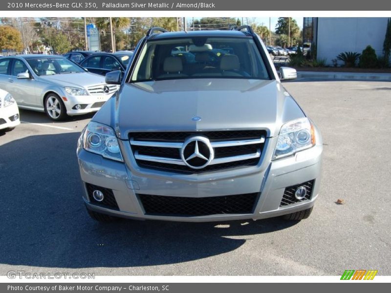 Palladium Silver Metallic / Almond/Black 2010 Mercedes-Benz GLK 350