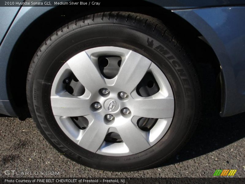 Medium Silver Blue / Gray 2010 Hyundai Sonata GLS