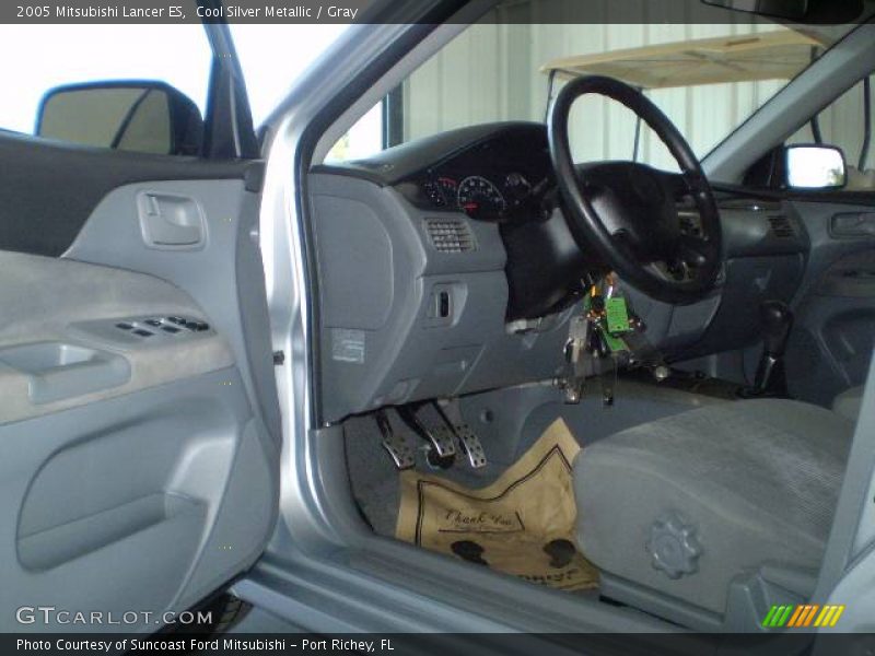 Cool Silver Metallic / Gray 2005 Mitsubishi Lancer ES
