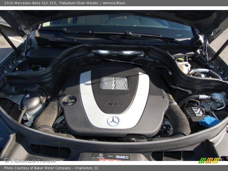 Palladium Silver Metallic / Almond/Black 2010 Mercedes-Benz GLK 350
