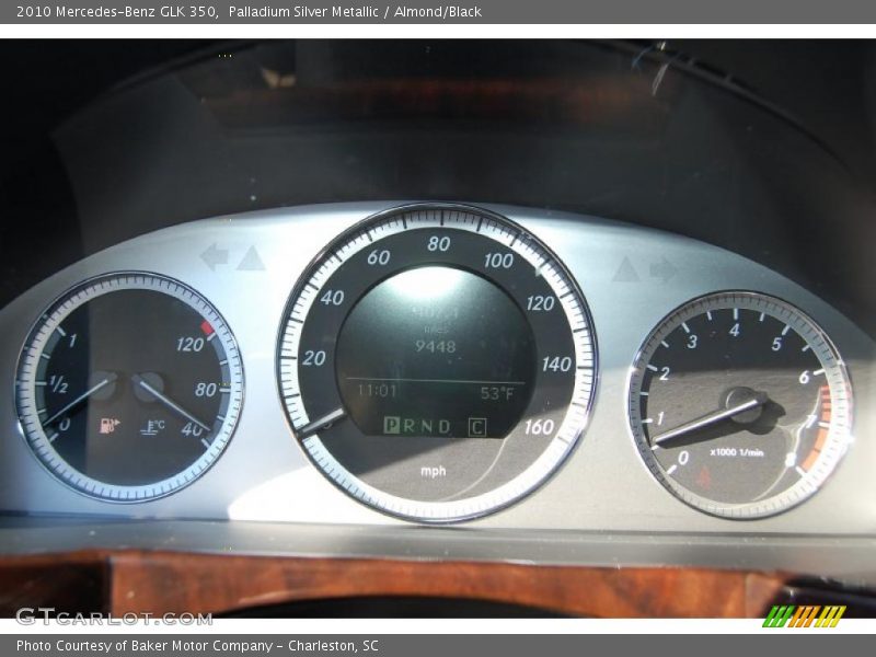 Palladium Silver Metallic / Almond/Black 2010 Mercedes-Benz GLK 350