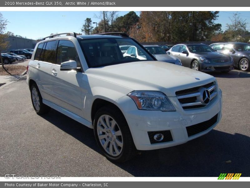 Arctic White / Almond/Black 2010 Mercedes-Benz GLK 350