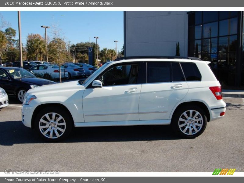 Arctic White / Almond/Black 2010 Mercedes-Benz GLK 350