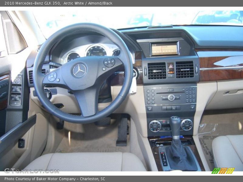 Arctic White / Almond/Black 2010 Mercedes-Benz GLK 350