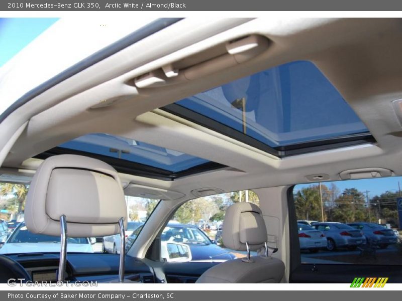 Arctic White / Almond/Black 2010 Mercedes-Benz GLK 350