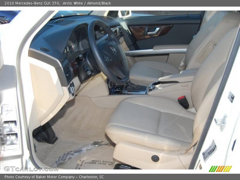 Arctic White / Almond/Black 2010 Mercedes-Benz GLK 350