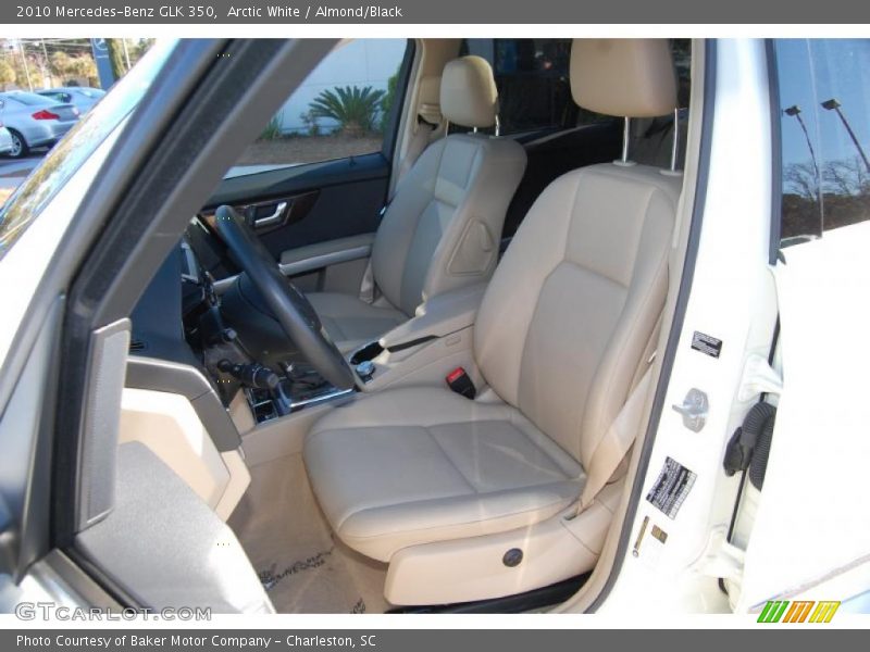 Arctic White / Almond/Black 2010 Mercedes-Benz GLK 350