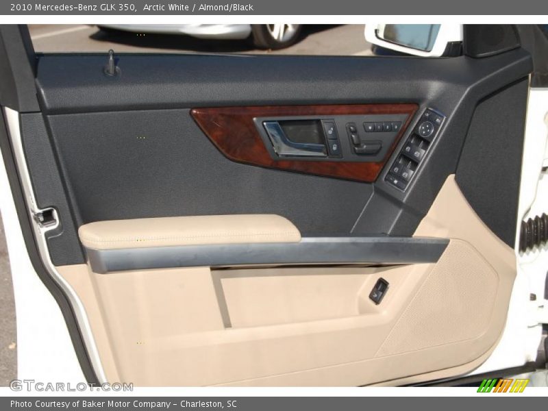 Arctic White / Almond/Black 2010 Mercedes-Benz GLK 350