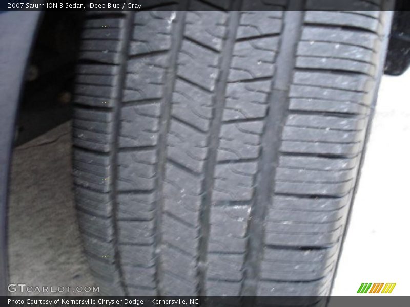 Deep Blue / Gray 2007 Saturn ION 3 Sedan