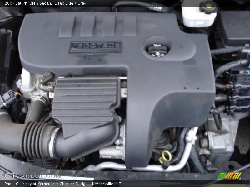 Deep Blue / Gray 2007 Saturn ION 3 Sedan