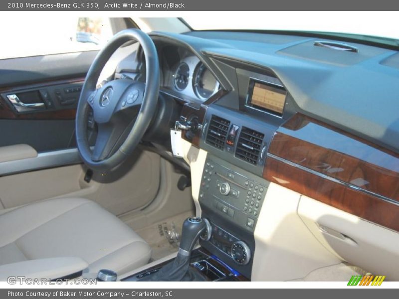 Arctic White / Almond/Black 2010 Mercedes-Benz GLK 350