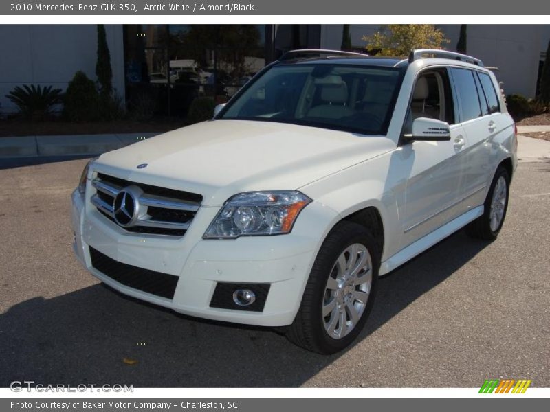 Arctic White / Almond/Black 2010 Mercedes-Benz GLK 350