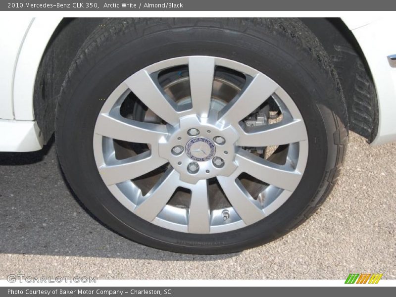 Arctic White / Almond/Black 2010 Mercedes-Benz GLK 350
