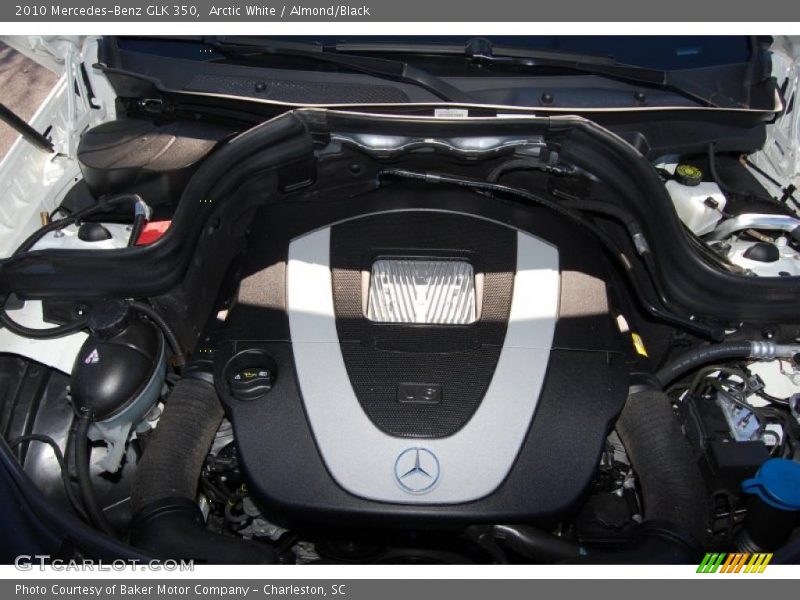 Arctic White / Almond/Black 2010 Mercedes-Benz GLK 350