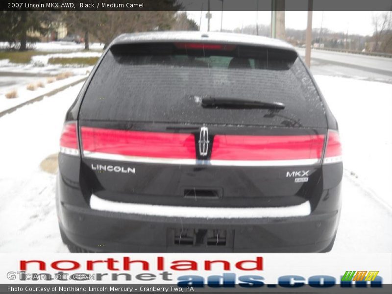 Black / Medium Camel 2007 Lincoln MKX AWD