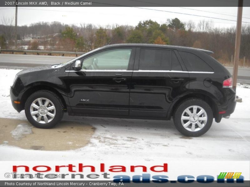 Black / Medium Camel 2007 Lincoln MKX AWD