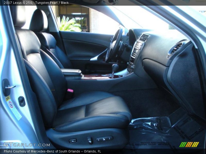Tungsten Pearl / Black 2007 Lexus IS 250