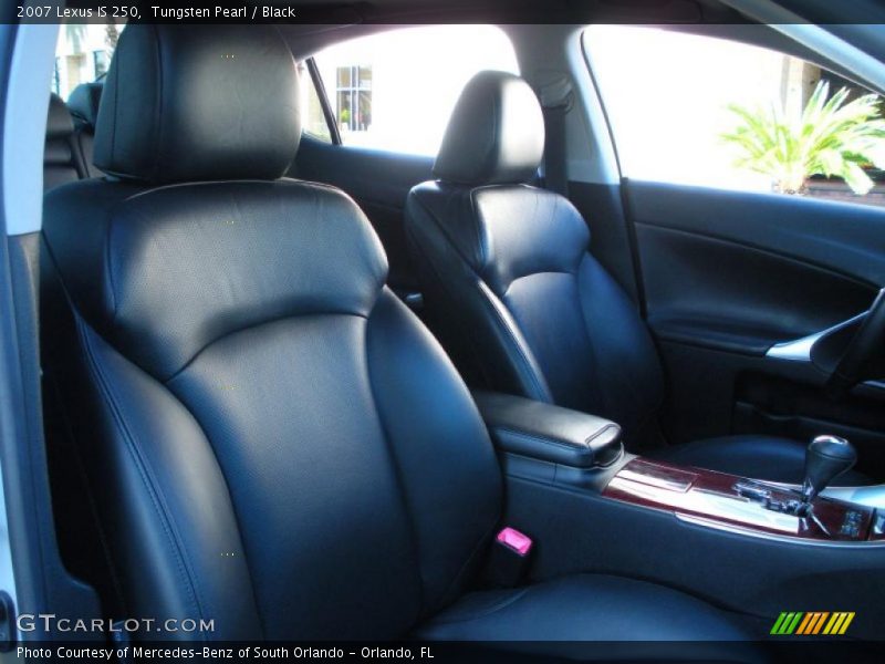 Tungsten Pearl / Black 2007 Lexus IS 250