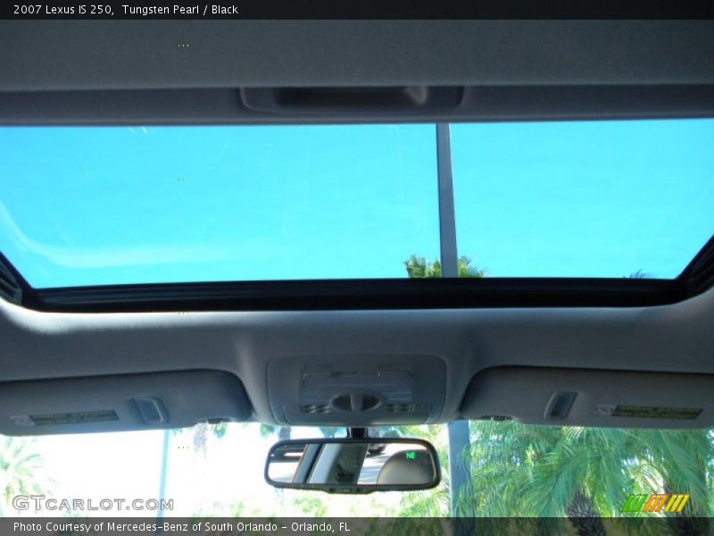 Tungsten Pearl / Black 2007 Lexus IS 250