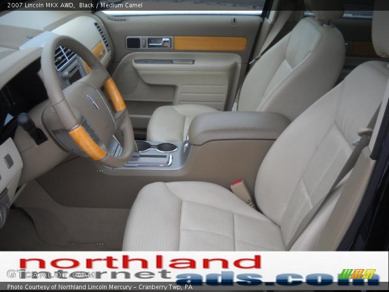 Black / Medium Camel 2007 Lincoln MKX AWD