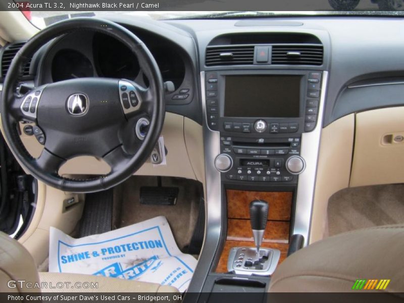 Nighthawk Black Pearl / Camel 2004 Acura TL 3.2