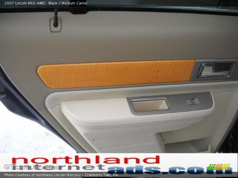 Black / Medium Camel 2007 Lincoln MKX AWD