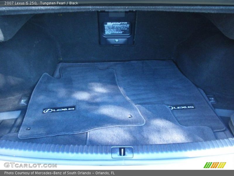 Tungsten Pearl / Black 2007 Lexus IS 250