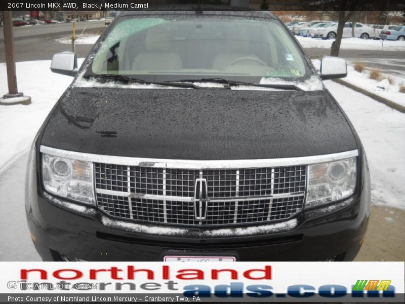 Black / Medium Camel 2007 Lincoln MKX AWD