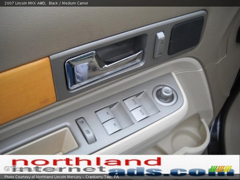 Black / Medium Camel 2007 Lincoln MKX AWD