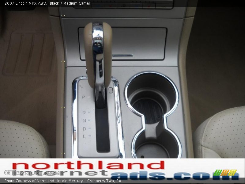 Black / Medium Camel 2007 Lincoln MKX AWD