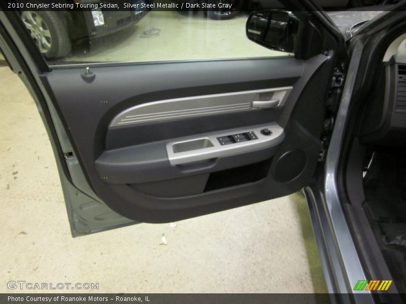 Silver Steel Metallic / Dark Slate Gray 2010 Chrysler Sebring Touring Sedan