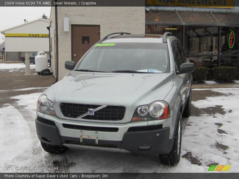 Silver Metallic / Graphite 2004 Volvo XC90 T6 AWD