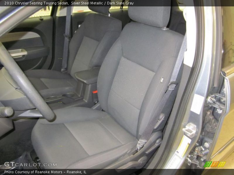 Silver Steel Metallic / Dark Slate Gray 2010 Chrysler Sebring Touring Sedan