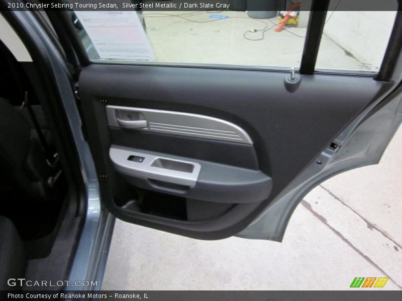 Silver Steel Metallic / Dark Slate Gray 2010 Chrysler Sebring Touring Sedan