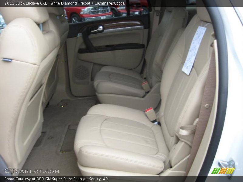 White Diamond Tricoat / Cashmere/Cocoa 2011 Buick Enclave CXL