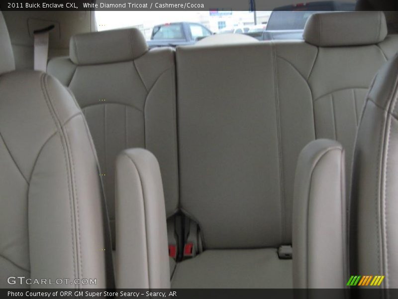 White Diamond Tricoat / Cashmere/Cocoa 2011 Buick Enclave CXL