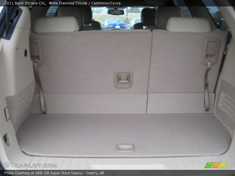 White Diamond Tricoat / Cashmere/Cocoa 2011 Buick Enclave CXL
