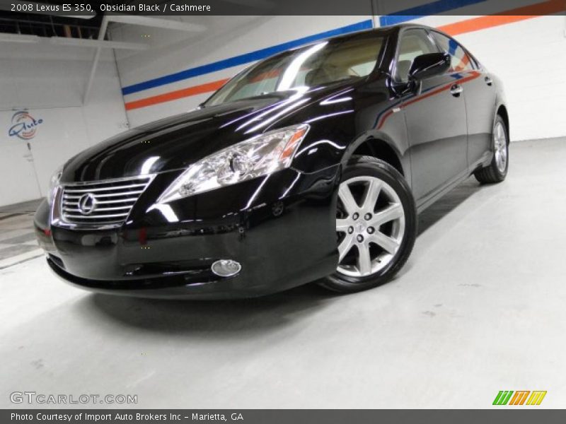 Obsidian Black / Cashmere 2008 Lexus ES 350