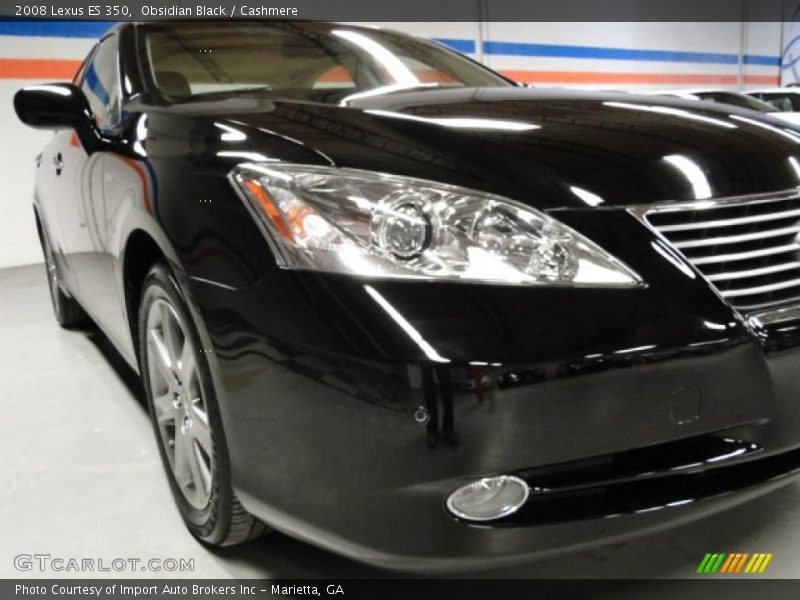 Obsidian Black / Cashmere 2008 Lexus ES 350