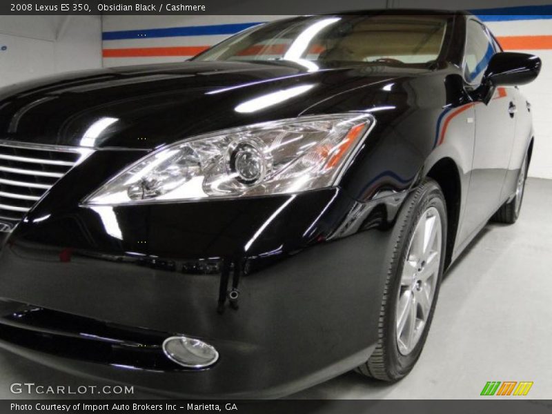 Obsidian Black / Cashmere 2008 Lexus ES 350
