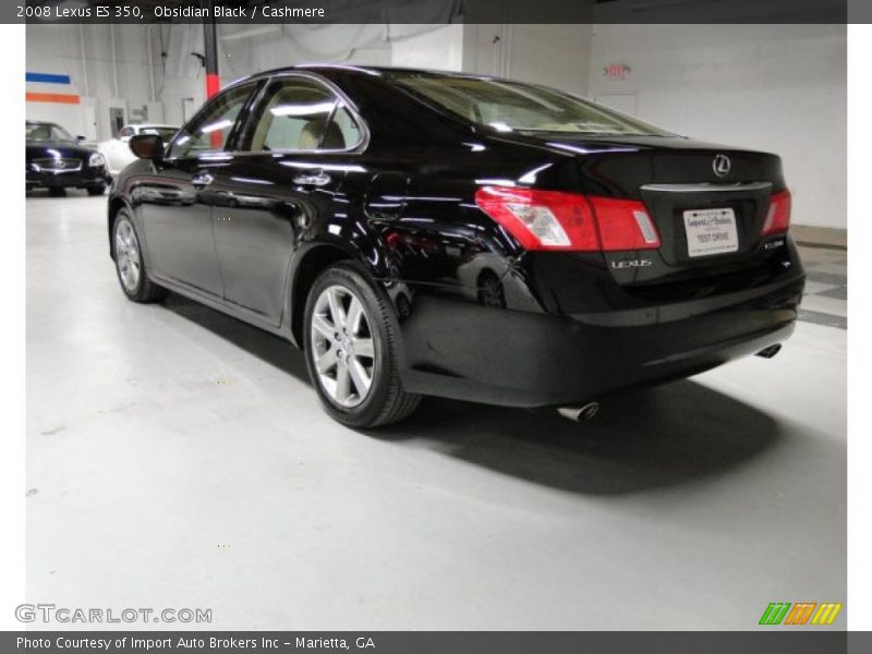 Obsidian Black / Cashmere 2008 Lexus ES 350