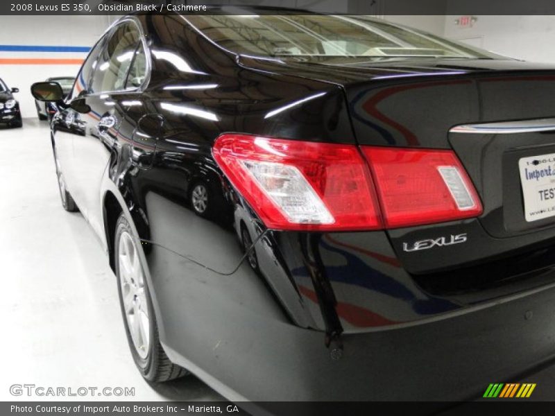 Obsidian Black / Cashmere 2008 Lexus ES 350