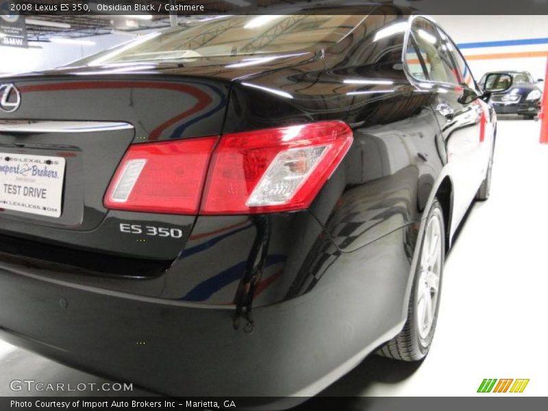 Obsidian Black / Cashmere 2008 Lexus ES 350