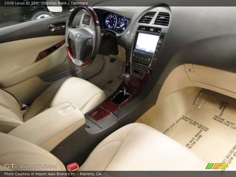 Obsidian Black / Cashmere 2008 Lexus ES 350