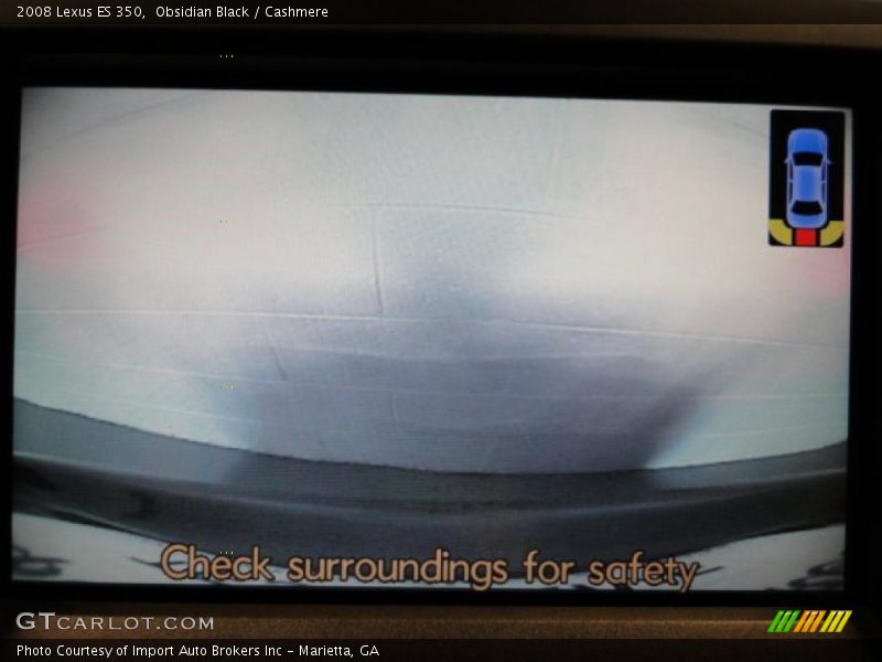 Obsidian Black / Cashmere 2008 Lexus ES 350
