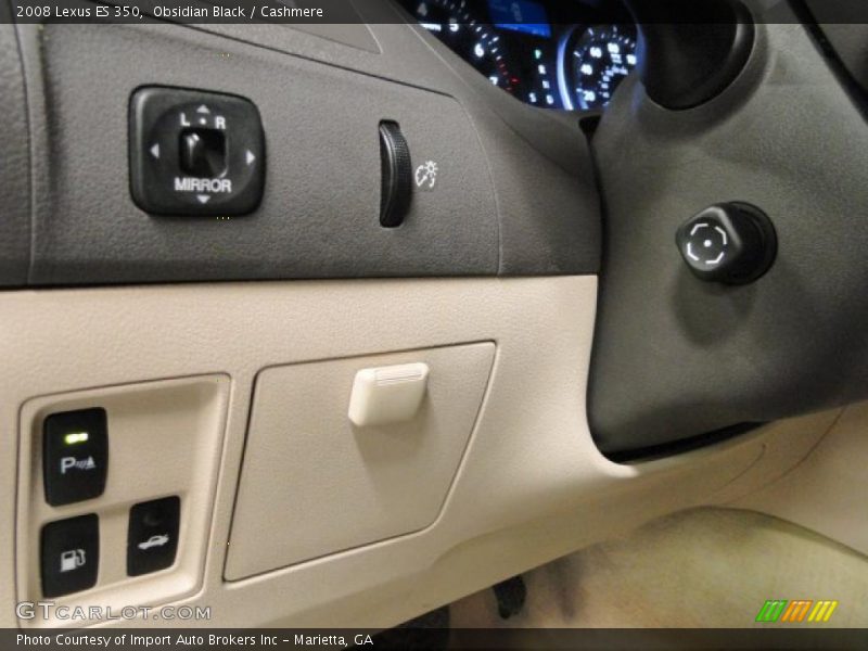 Obsidian Black / Cashmere 2008 Lexus ES 350