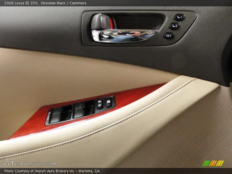 Obsidian Black / Cashmere 2008 Lexus ES 350