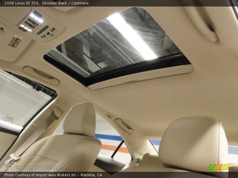 Obsidian Black / Cashmere 2008 Lexus ES 350