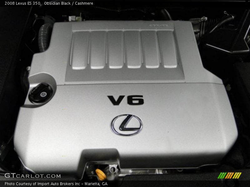 Obsidian Black / Cashmere 2008 Lexus ES 350